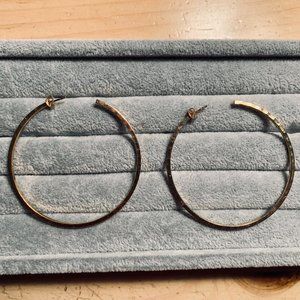 Large hoop earrings - 2.5"